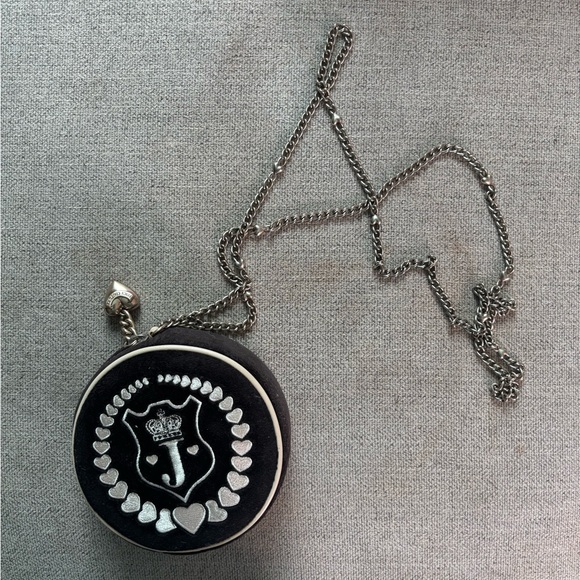 Juicy Couture Vintage Queen Of Couture Purse Very Rare Y2K 2004 Canteen P&G - Picture 2 of 6